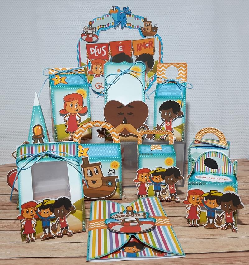 Arquivo de Corte Kit Três Palavrinhas