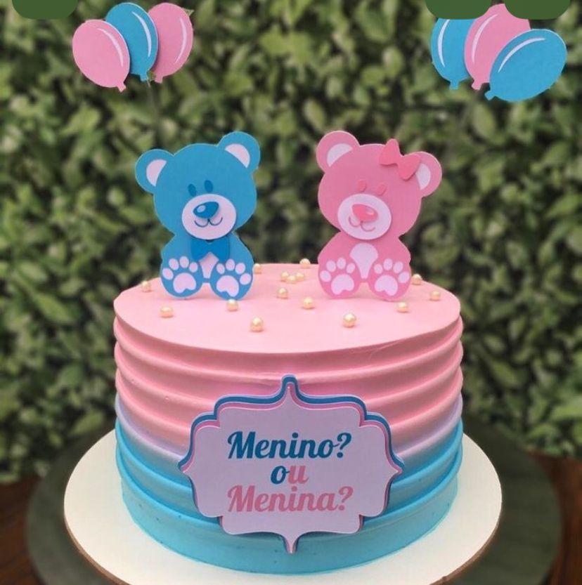 Arquivo de corte Topo de Bolo revelação