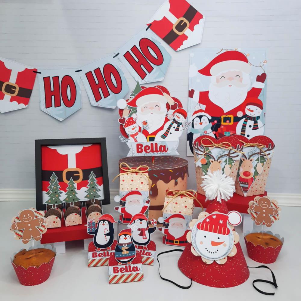 Arquivo de Corte kit Natal hoh ho ho