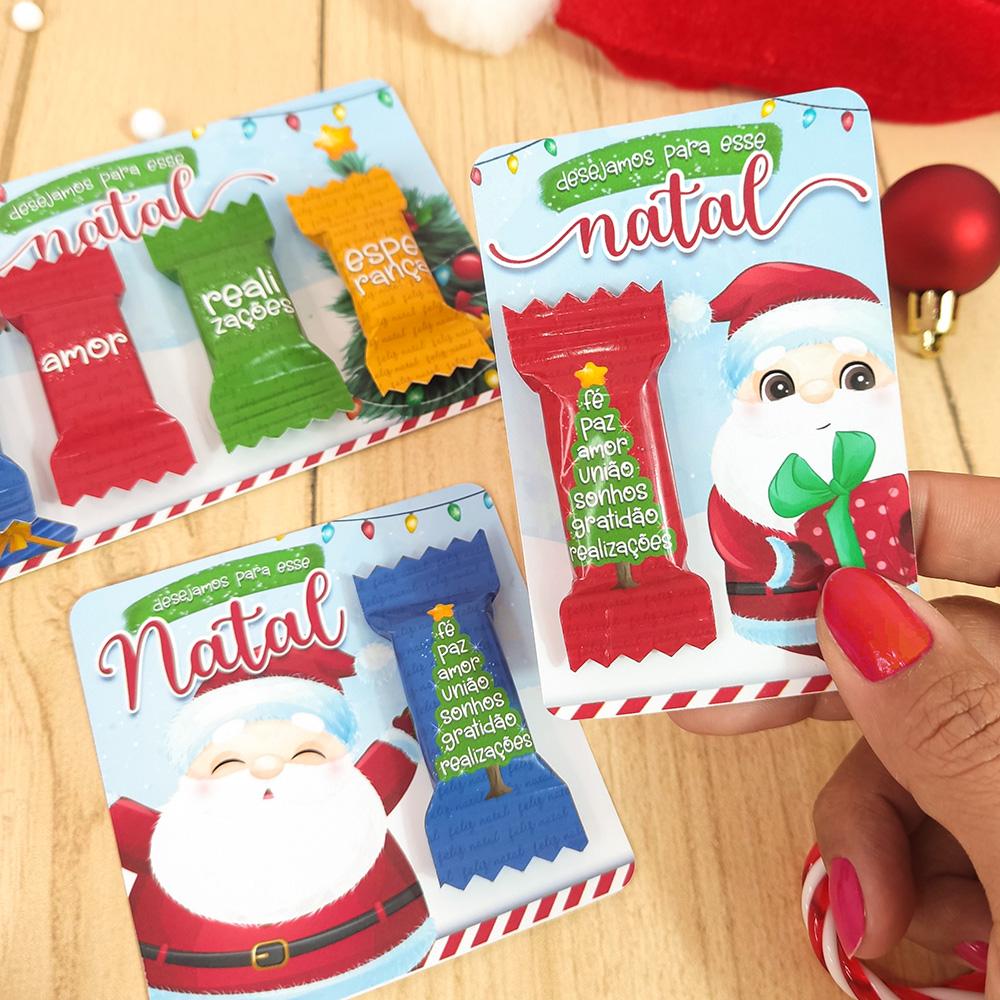 Arquivo de Corte card balinha Natal