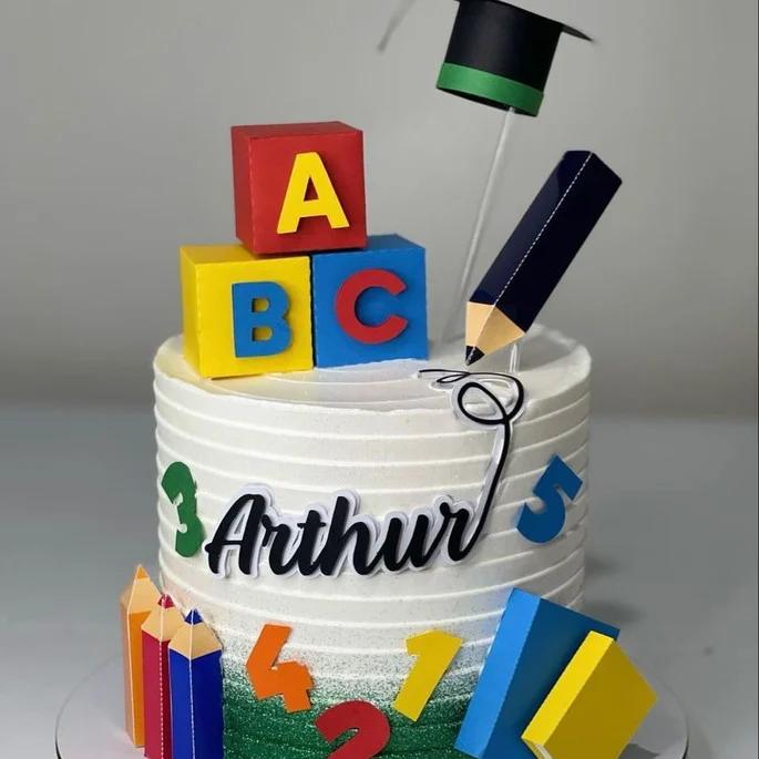 Arquivo de Corte Topo Formatura Abc