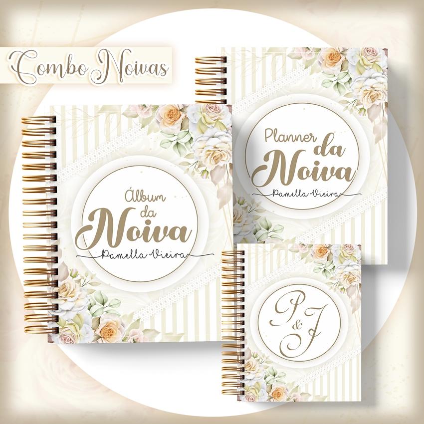 Arquivo Digital Planner da Noiva floral