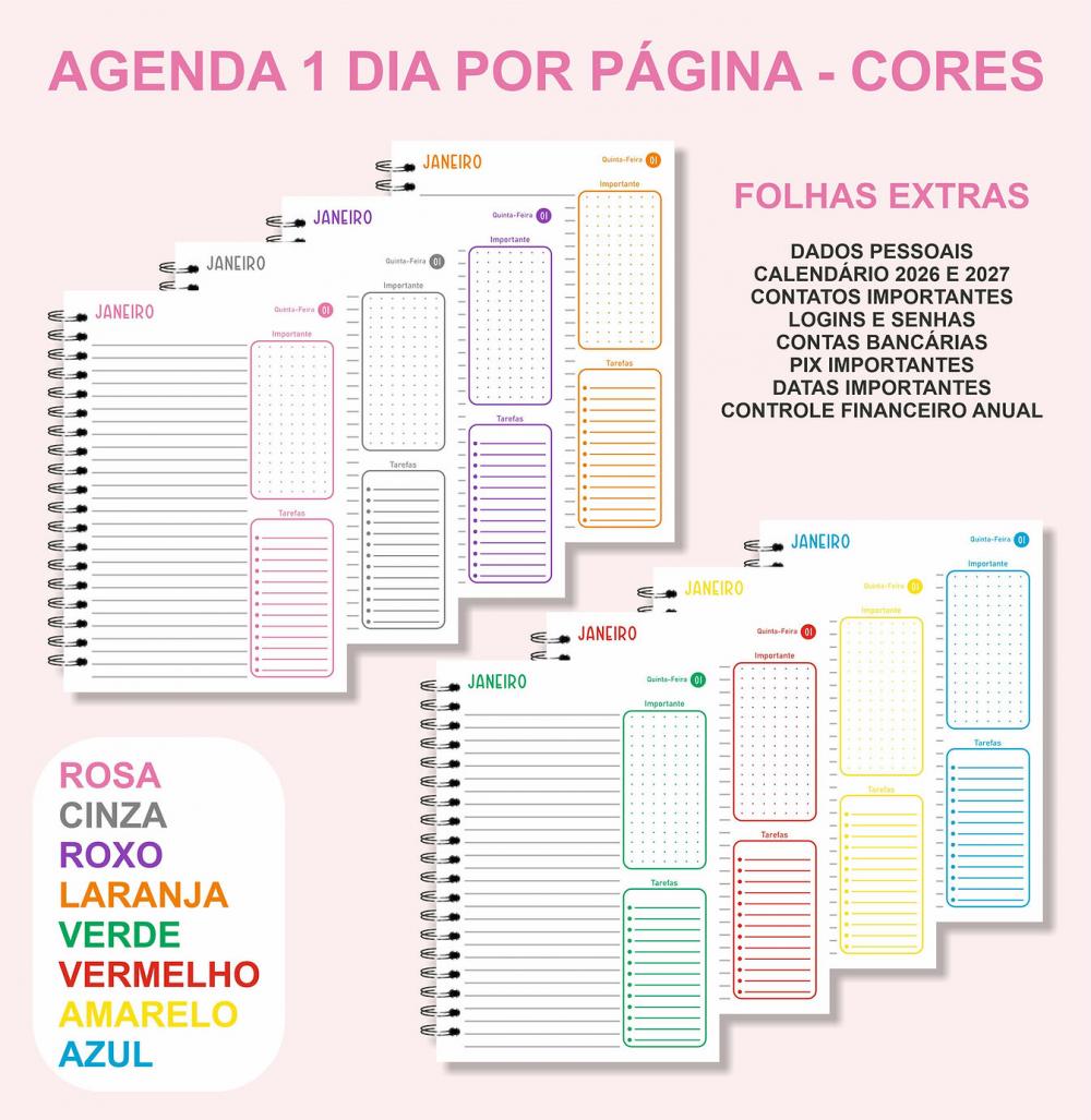 Arquivo Digital combo agendas 2026