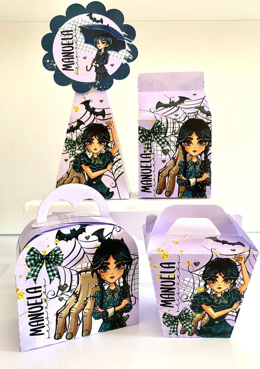 Arquivo de Corte Kit Festa Wandinha