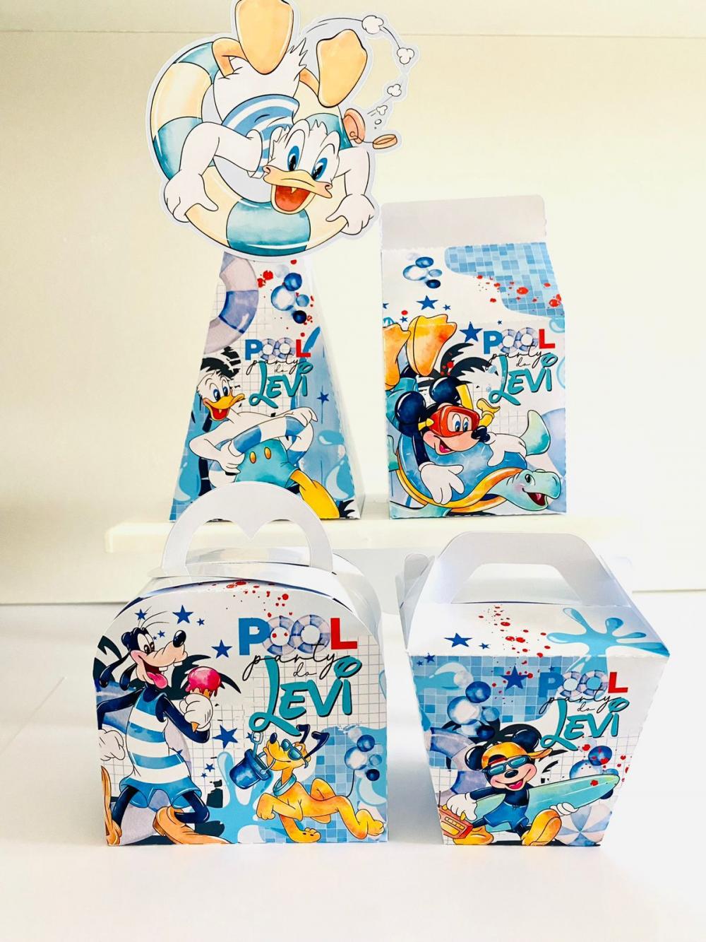 Arquivo de Corte Kit Festa pool party mickey