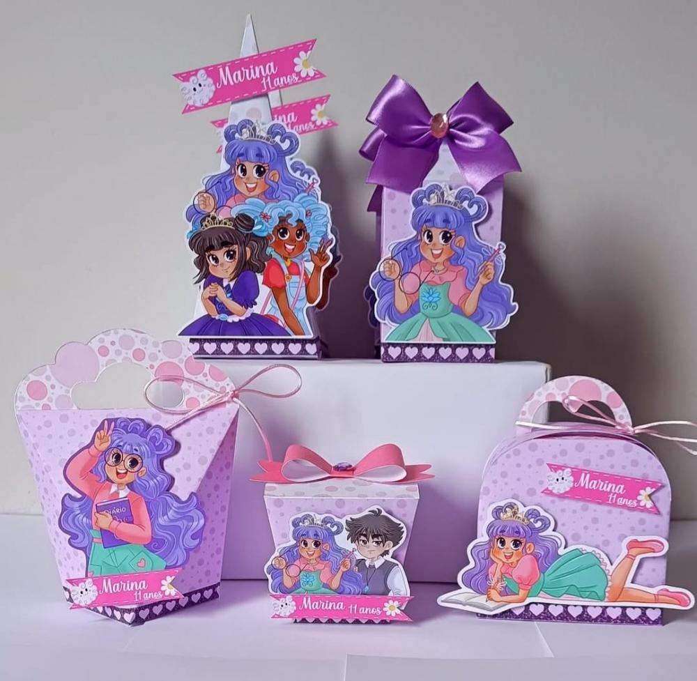 Arquivo de Corte Kit o Diário de Uma Princesa Desastrada