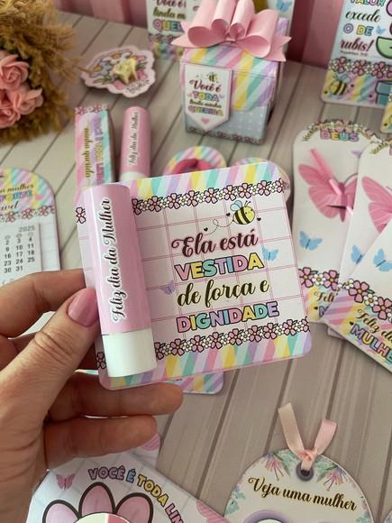 Arquivo de Corte Card Baton Dia das Mulheres