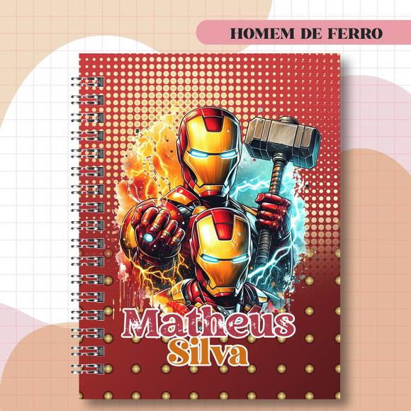 Arquivos Digital Caderno Homem de Ferro