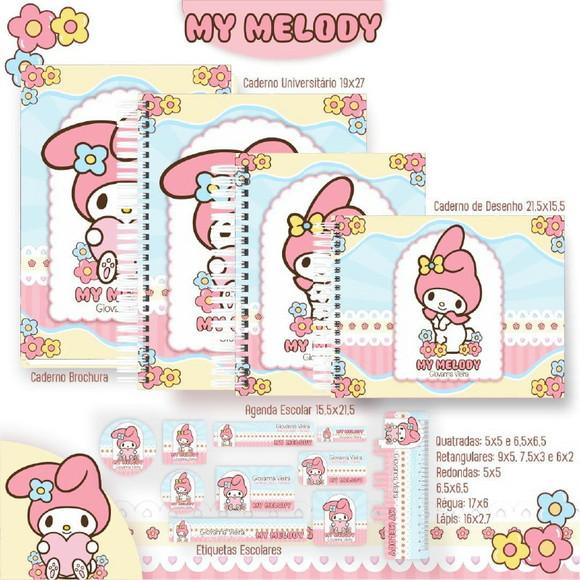 Arquivo Digital Etiquetas My Melody