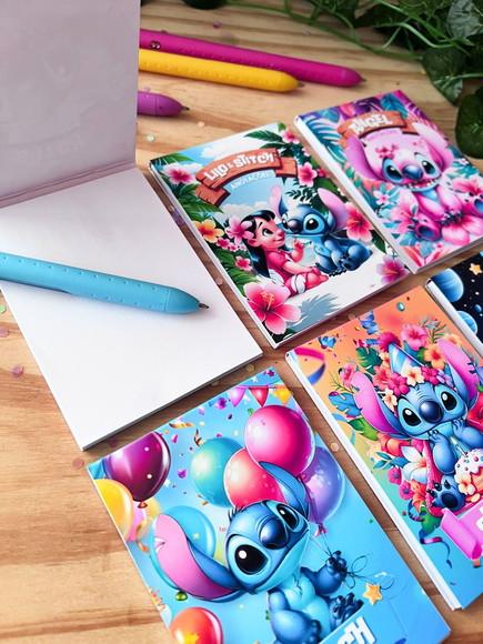 Arquivo Digital Bloco de Anotações Lilo Stitch