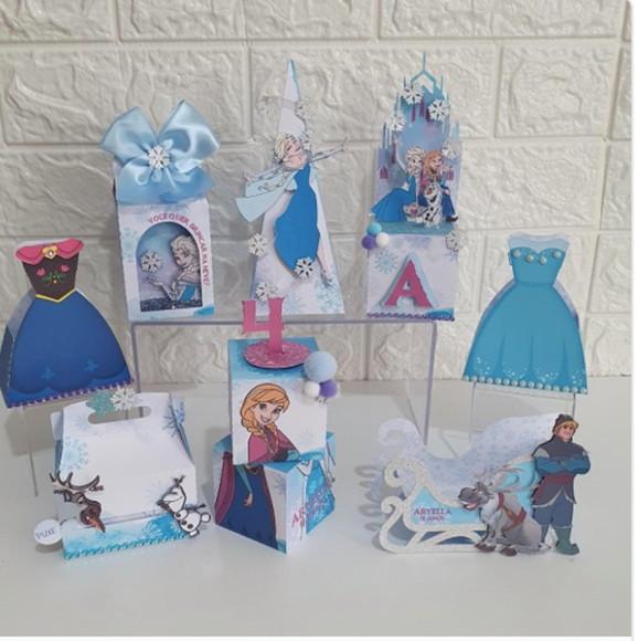 Arquivos de Corte Frozen Aquarela