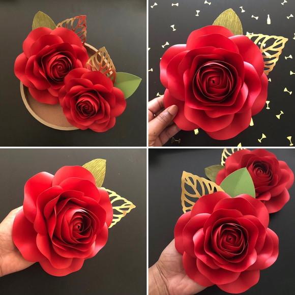 Arquivo de Corte Rosas Vermelha