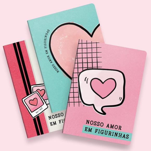 Arquivo de Corte Álbum de Figurinhas Namorados