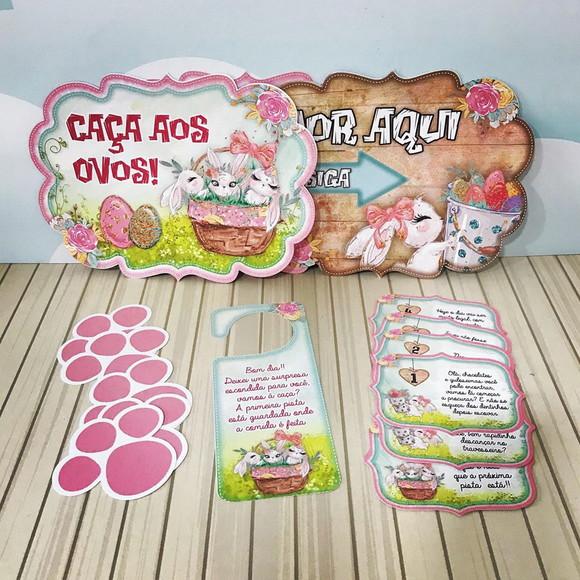 Arquivo de Corte Caça Ovos Páscoa