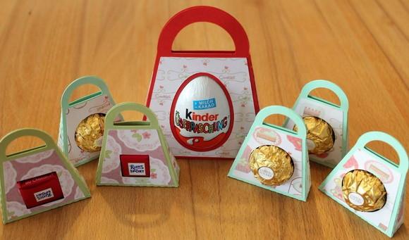 Arquivo de Corte Caixa Ovo Kinder Páscoa