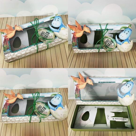 Arquivo de Corte Kit Confeiteiro Dino em Studio/pdf/png