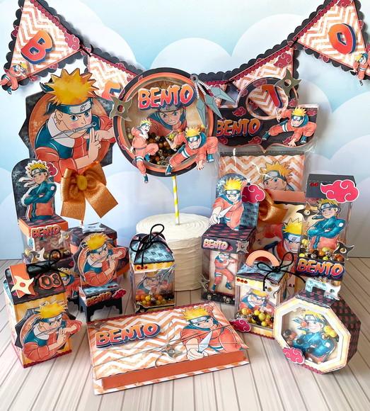 Arquivo Corte Kit Naruto Aquarela