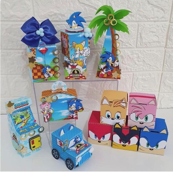 Arquivos de Corte Kit Sonic