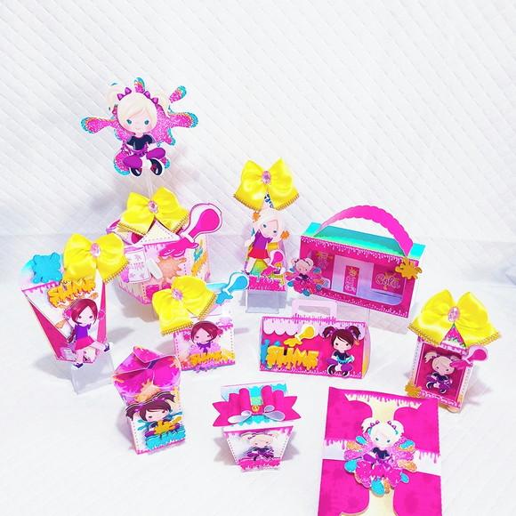 Arquivos de Corte Kit Slime Menina