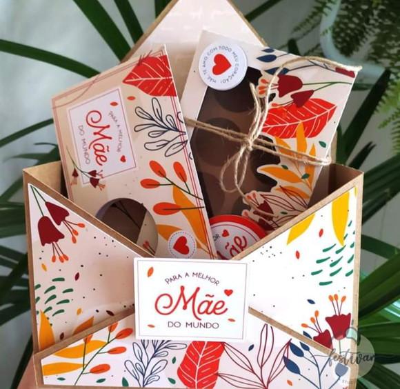 Arquivo de Corte Envelope Dia das Mães