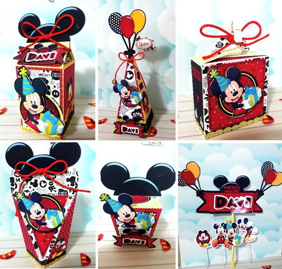 Arquivos de Corte Kit Mickey Mouse