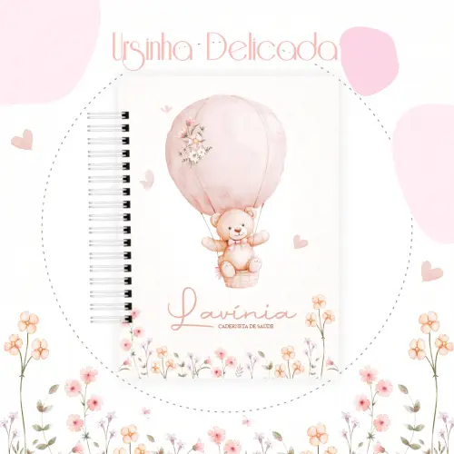 Arquivo Digital Caderneta de Vacina ursinha  balão