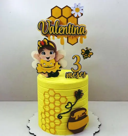 Arquivo de Corte topo abelhinha em camadas