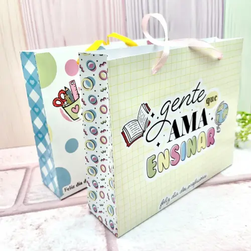 Arquivo de Corte Sacola Dia dos Professores
