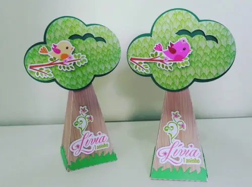 Arquivo de corte caixa arvóre jardim