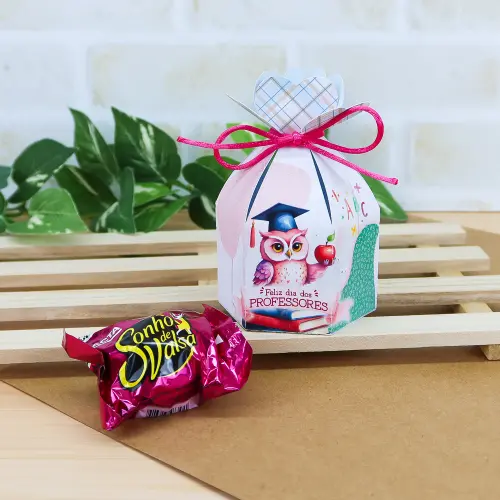 Arquivos de Corte caixa para bombom dia dos professores