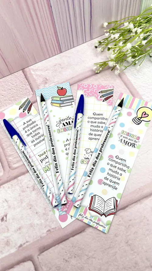 Arquivos de Corte Tag Lapis Dia dos Professores