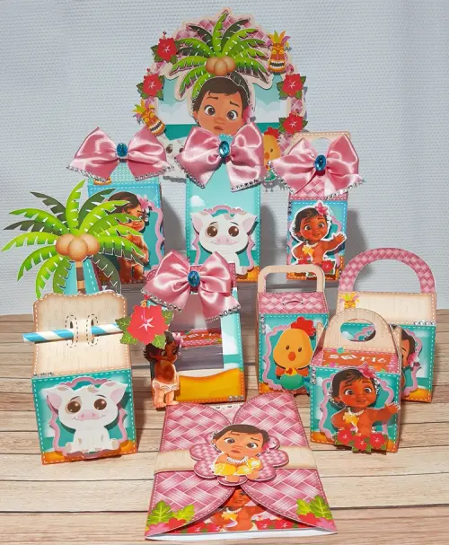 Arquivo de Corte moana baby studio e pdf