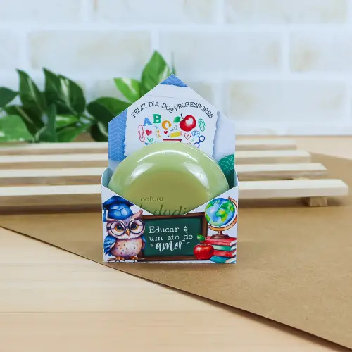 Arquivo de Corte caixa sabonete dia dos Professores