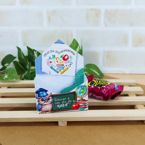 Arquivo de Corte caixa sabonete dia dos Professores