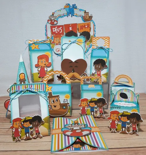 Arquivo de Corte Kit Três Palavrinhas