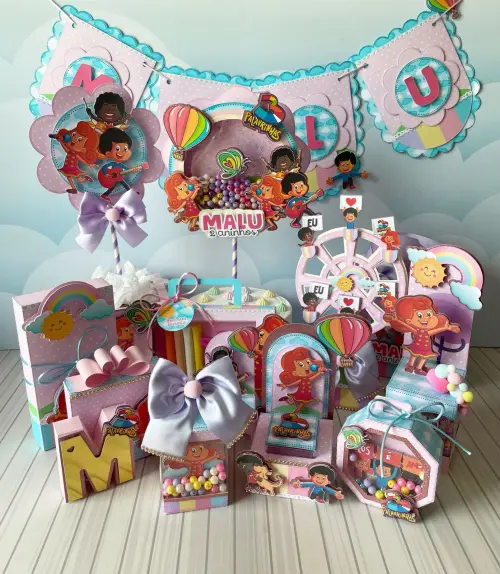 Kit Três Palavrinhas menina studio e pdf