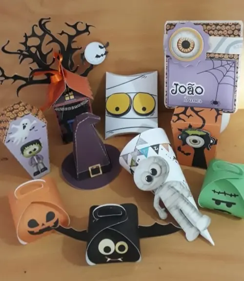 Arquivo de corte kit halloween studio  e pdf