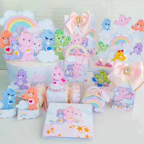 Arquivo de Corte kit ursinhos carinhosos