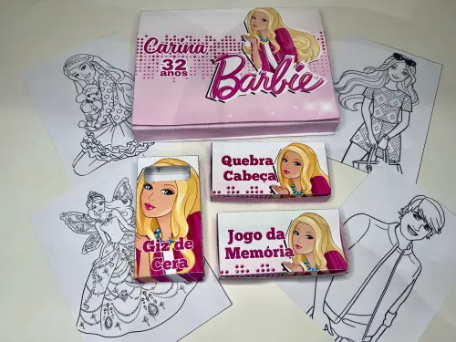Arquivo digital kit diversão barbie
