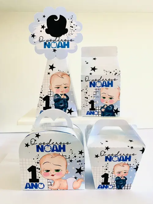 Arquivo de Corte Kit Festa poderoso chefinho