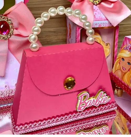 Arquivo de Corte Bolsinha Barbie