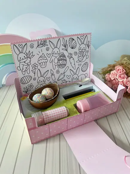 Arquivo de Corte Mini Confeiteiro Minnie Feliz Pascoa