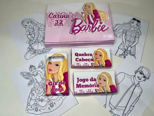 Arquivo de Corte Kit Diversão Barbie
