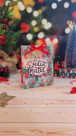 Arquivo de Corte Sacolinha Natal