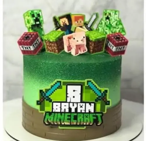 Arquivo de Corte Topo Minecraft