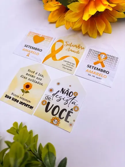 Arquivo de Corte Tags Setembro Amarelo
