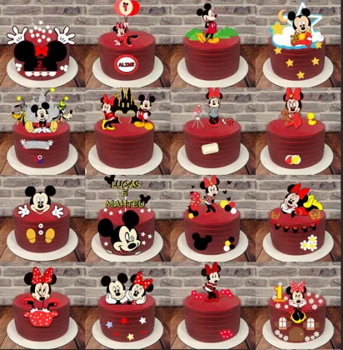 Arquivo de Corte Combo Topos Minnie