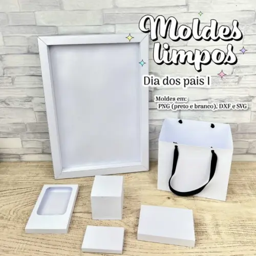 Arquivo de Corte Combo Moldes Dia dos Pais
