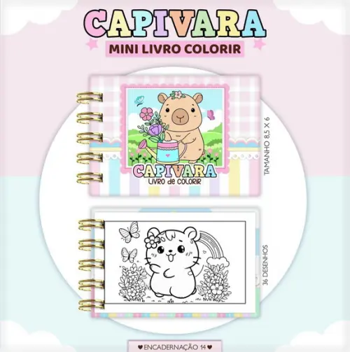 Arquivo Digital Livro Pintura Capivara