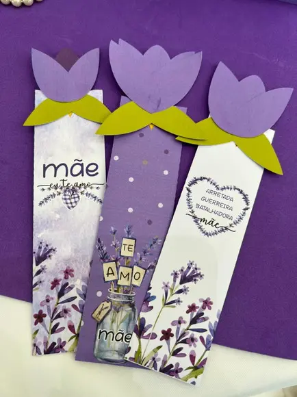 Arquivo de Corte Tag Flor Dia das Mães